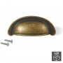 Lot 20 alças para interaxis móveis zamac bronze 64 milímetros Emuca