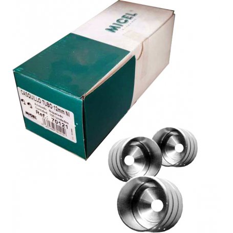 colaterais tubo de tampão a 12 mm Micel caixa 100 unidades