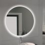 espelho do banheiro Cassiopeia Ø60cm LED iluminação decorativa Emuca