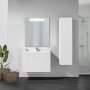 espelho do banheiro Pegasus Emuca com LED 60x70cm iluminação frontal