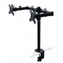 Suporte "tilt e braço giratório de 8 kg por VESA 75x75mm MAX-100x100mm Emuca monitor duplo 13-32
