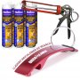 Instantânea de energia Fix 290ml branco cartuchos 6 + cartuchos arma fortes extrusão difícil Quilosa
