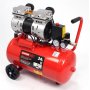 compressor de ar silencioso 2HP 24L dupla cabeça Tools Mader Poder