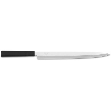 Tokyo Yanagiba faca 30 centímetros preto 3 Claveles