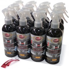 Autosol 3 en 1 para a caixa de aço inoxidável 12 sprays 250ml