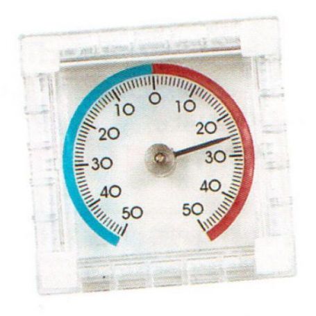 7,5 centímetros Altuna termômetro plástico