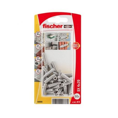 Taco Fischer SX 4x20 - Bliter 50 unidades