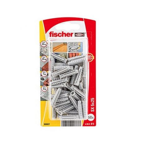 Taco Fischer SX 5x25 - Bliter 50 unidades