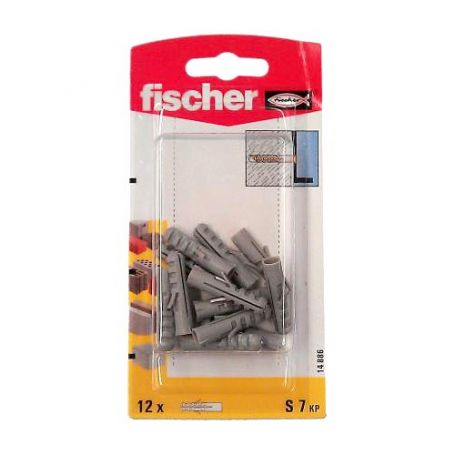 Taco Fischer S 7 milímetros - Blister 12 unidades