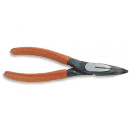 Semi - round tip mouth pliers straight 160mm PVC Palmera - Bahco