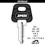Key NEIMAN vehicles NE-4P (bag 10 pieces) JMA