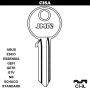 Serreta key group B model CI-IL (box 50 units) JMA