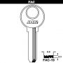 Safety key FAC-19 steel (bag 10 pieces) JMA
