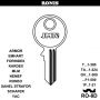 Serreta key group C model RO-8D (box 50 units) JMA