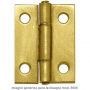 5005 hinge 1 "3/4 brass - plated 43x28mm Micel