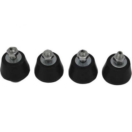 Shock absorbers media up to 35kg. set of 4 black Micel