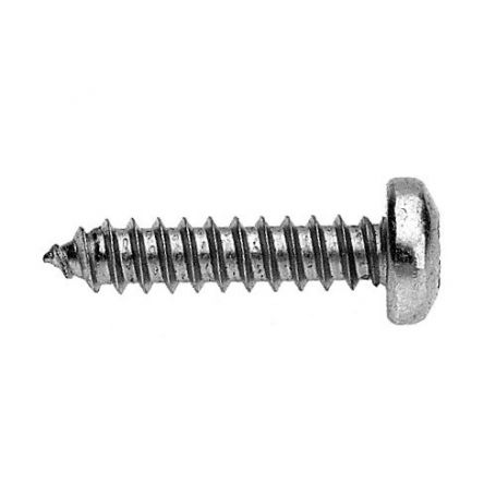 Cruciform screw thread DIN 7981 sheet 7x19mm