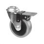 EML wheel for furniture 8mm and 50mm through - brake Series Mobile Cascoo