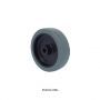 EML wheel for furniture 8mm and 75mm through - brake Series Mobile Cascoo