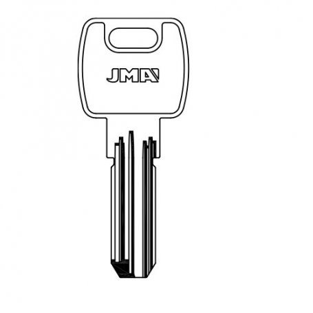 Key security brass mod mcm16e8 (bag 10 pieces) JMA