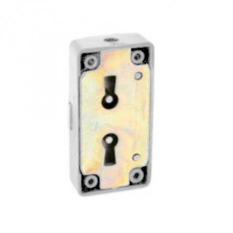 15mm white lock falleba brassed key Cufesan