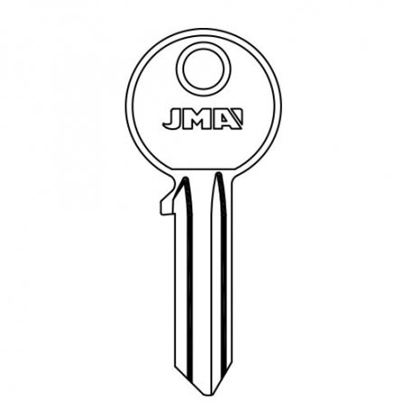 Serreta key group B model CI-IL (box 50 units) JMA