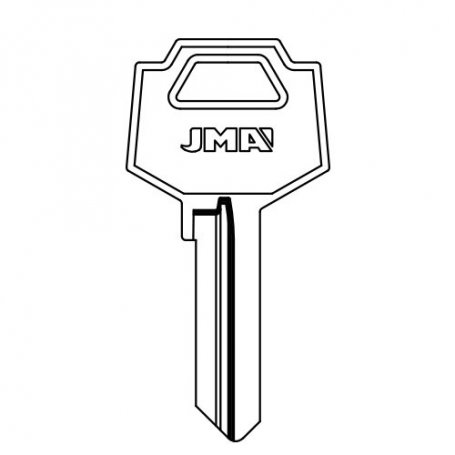 Serreta key group B model FAC-9D (box 50 units) JMA