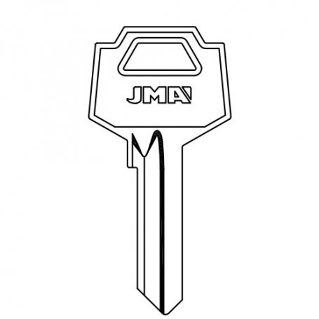 Serreta key group B FAC-22D model (box 50 units) JMA