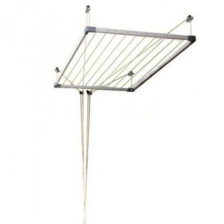 Tezno-ceiling clothesline extensible cuncial