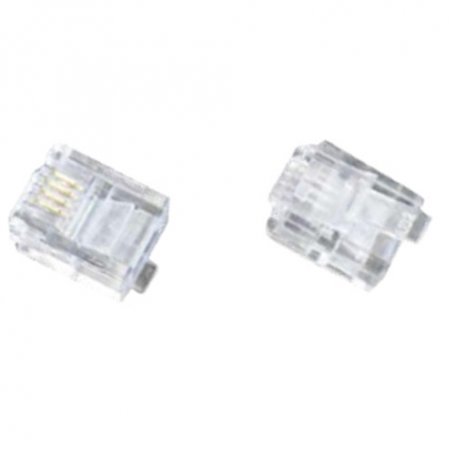 6P4C CONNECTOR TELEPHONE (BAG 100 UDS) GSC