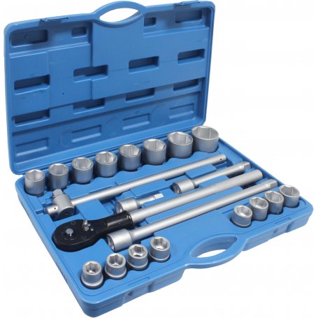 Socket wrench set 3/4 "22 pieces Mader