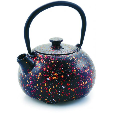 Graffiti cast iron kettle 350ml Ibili