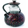 Graffiti cast iron kettle 350ml Ibili