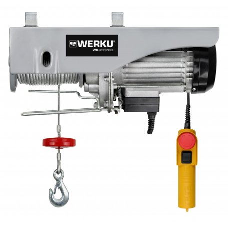 Electric wire rope hoist 600kg 1050W WK400220 Werku