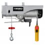 Electric wire rope hoist 600kg 1050W WK400220 Werku