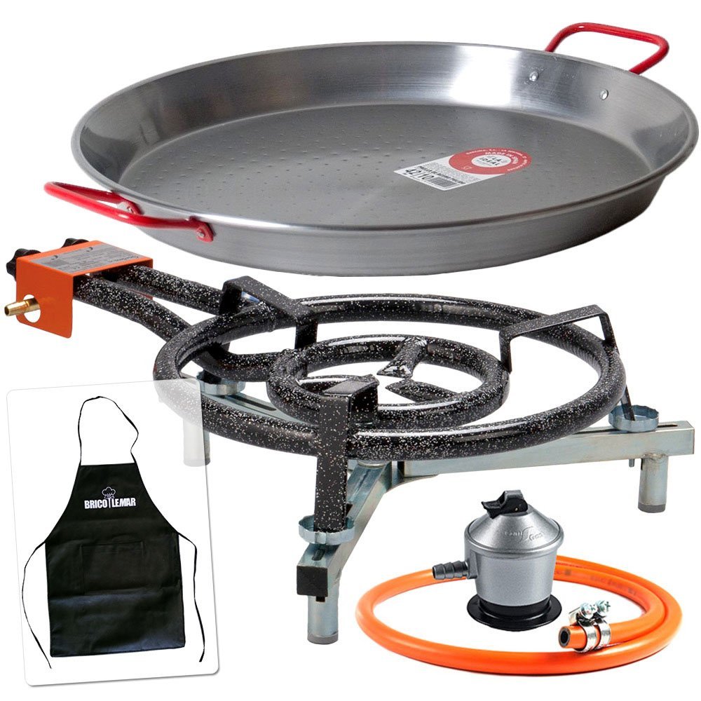 Tabletop support for paella burner