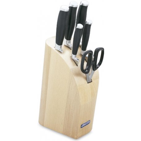 Set of 5 knives scissors series Kyoto + organizer taco Arcos