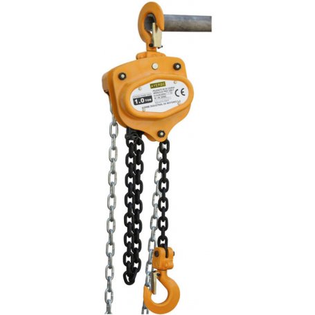 1ton manual chain hoist. prof. 6m. Ayerbe