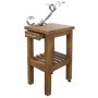 Jamonera table with Jamonero Head and 360 degree swivel base FCDB