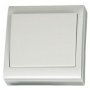White surface 10a 80x80mm switch 250v gsc