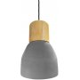 Loen matt gray hanging lamp E27 GSC Evolution