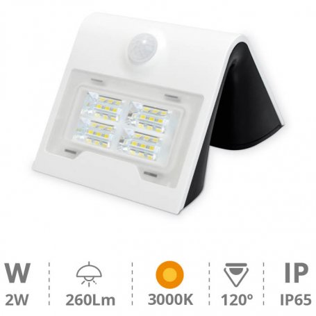 Apply motion sensor LED with twilight white 2W 3000K 260LM GSC Evolution