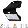 Apply motion sensor LED with twilight black 3,2W 3000K 4000lm GSC Evolution