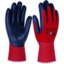 Nitrile glove nitrilfoam abrasion / nylon red / black t / 8 3l