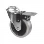 EML wheel for furniture 8mm and 75mm through - brake Series Mobile Cascoo