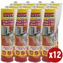 Polyurethane mastic 290ml white paste and seal box 12 units Soudal