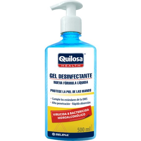 Sanitizers health hand 500ml quilosa