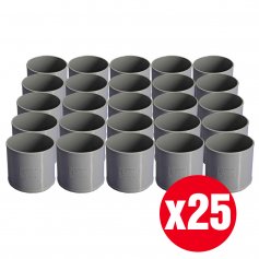 Ø40mm sleeve female-female housing 25 units Tecnoagua