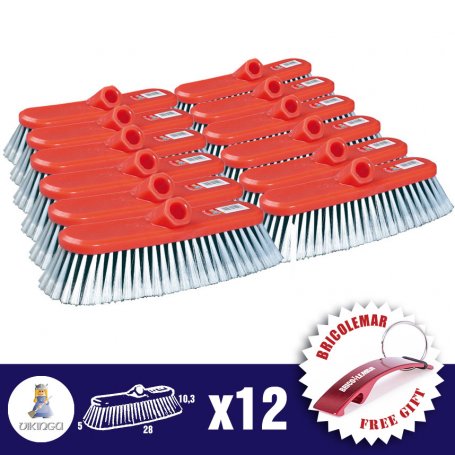 Car wash brushes marine Plastik Vikinga Box 12 units