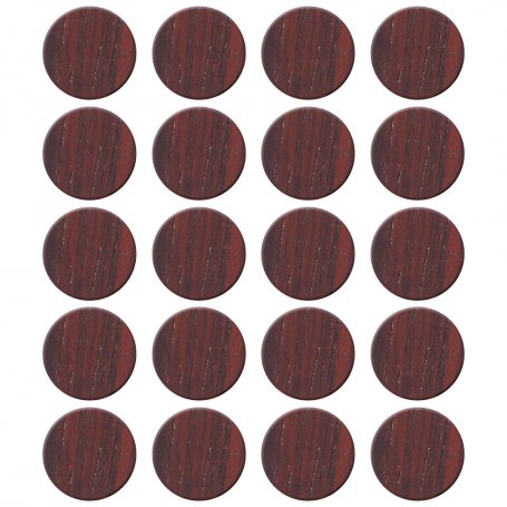 Tapon adhesive 13 mm Wenge (blister und 20) micel